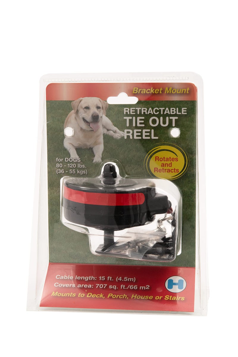 LixitÂ® Bracket Mount and Stake Retractable Leash Tie Outs for Dogs (Large (Pack of 1), Bracket) - Image 4